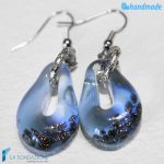 Orecchini Sparkling Blu in vetro di Murano – EARRINGSC0004