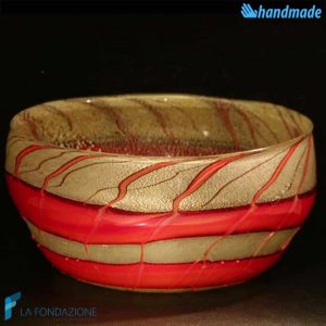 Bowl Lava Svuotatasche in vetro di Murano - BOWL0002