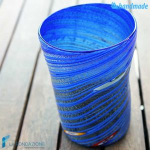 Goto Tornado Blue made in Murano glass - GOTI0033