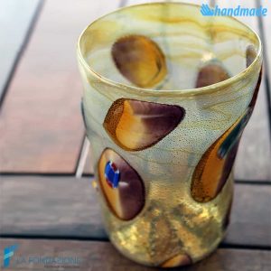 Goto Autumn Petal made in Murano glass - GOTI0034