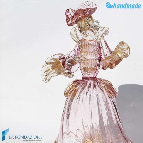 Venetian Duchess made in Murano Glass - SCUL007