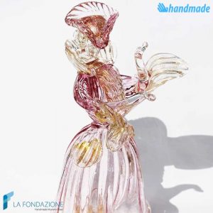 Venetian Duchess made in Murano Glass - SCUL007