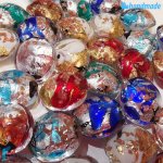 Pearls Schisse Multicolor Wave 16mm made in Murano glass – PERLA003