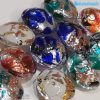 Pearls Schisse Multicolor Wave 16mm made in Murano glass - PERLA003