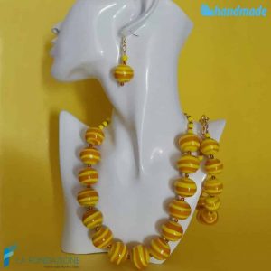 Twist set with necklace, bracelet and earrings - La Fondazione snc - PARU0028