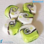 Maui Lime beads with aventurine handmade in Murano glass – La Fondazione snc – PERLA043
