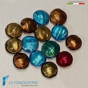 Carnival beads Mixed handmade in Murano glass - La Fondazione snc -